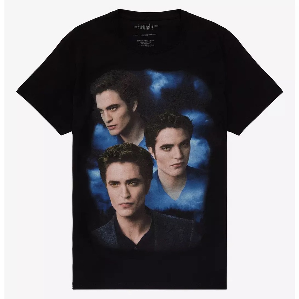 NWT Twilight Edward Tshirt Vampire Bookish Tee Plus Vampire